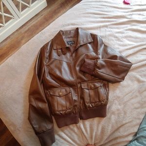 Rue21 pleather jacket NWOT